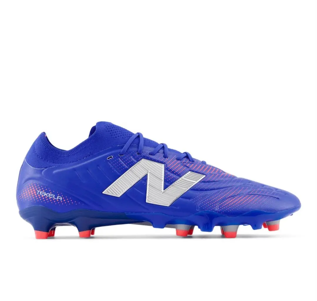 New Balance ST2FLMP5-BLU Voetbalschoen - Firm Ground - Blauw