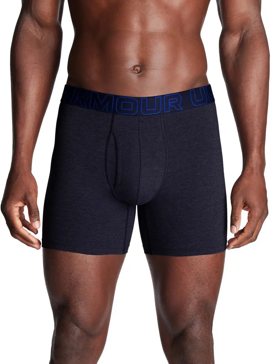 Under Armour Performance Cotton Boxerjock 6in - 3-pack L - Meerkleurig