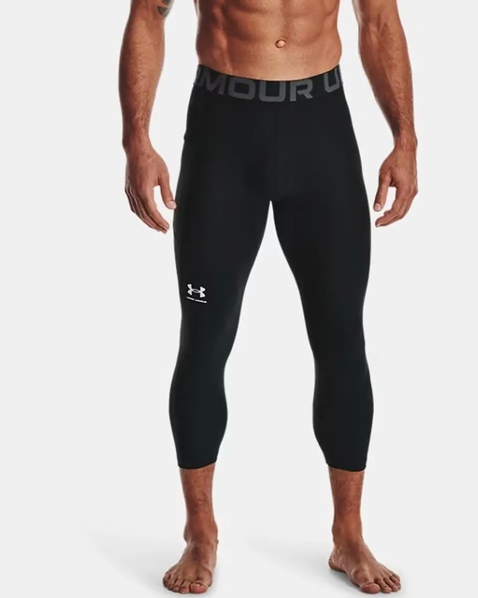 Under Armour UA HG Armour 3/4 Legging Heren XXL - Zwart