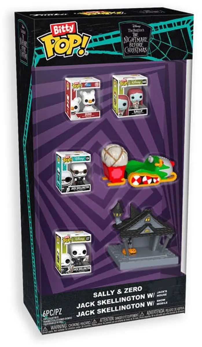 Funko Nightmare Before Christmas Bitty POP! FK91761 - 2cm - Multicolor