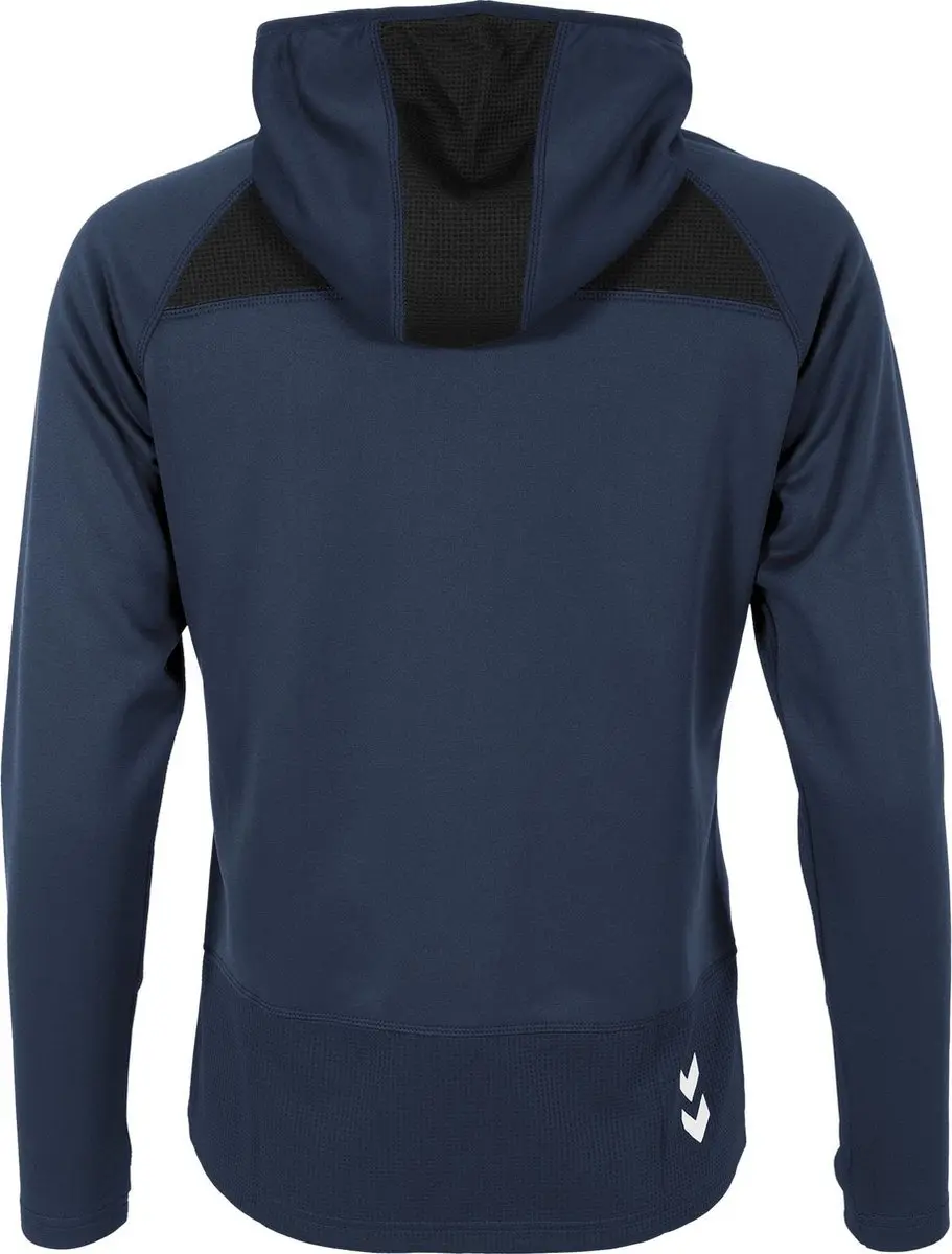 hummel Ground Hooded Training Sportjas Dames - S - Navy
