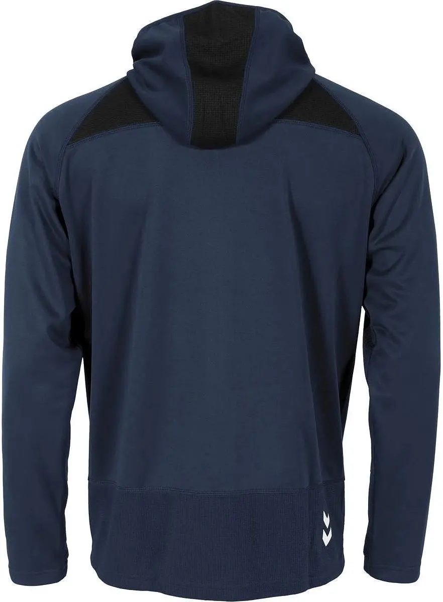hummel Ground Hooded Training Sportjas Dames - S - Navy