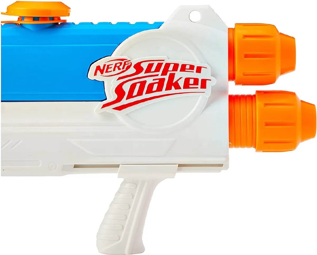 Nerf Super Soaker Barracuda E2770 - 1L - Oranje/Blauw/Wit