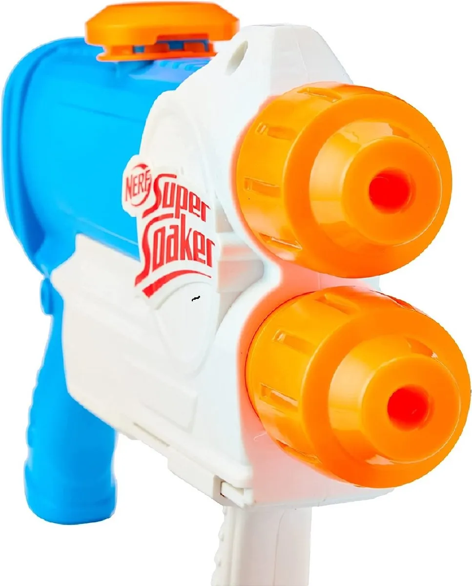 Nerf Super Soaker Barracuda E2770 - 1L - Oranje/Blauw/Wit