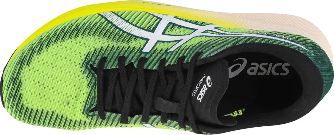 ASICS Magic Speed 2 Heren Sportschoenen - Hardlopen 44.5 - Geel/Blauw