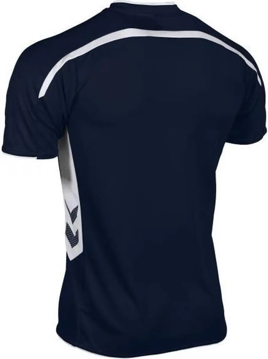 Hummel Preston Shirt Korte Mouw 140 - Navy