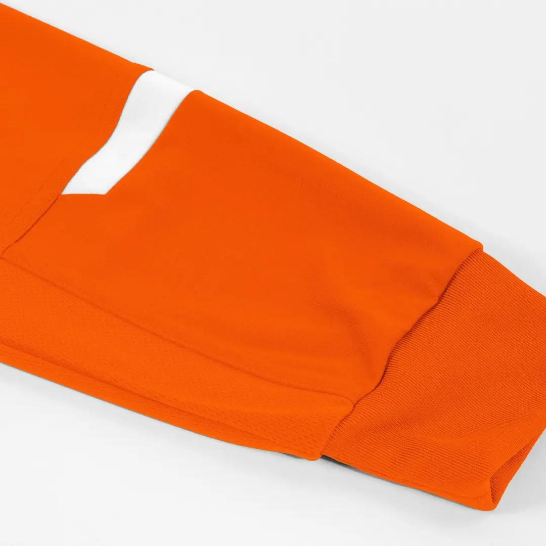 Hummel Fyn Voetbalshirt Lange Mouw Kinderen 128 - Oranje/Wit