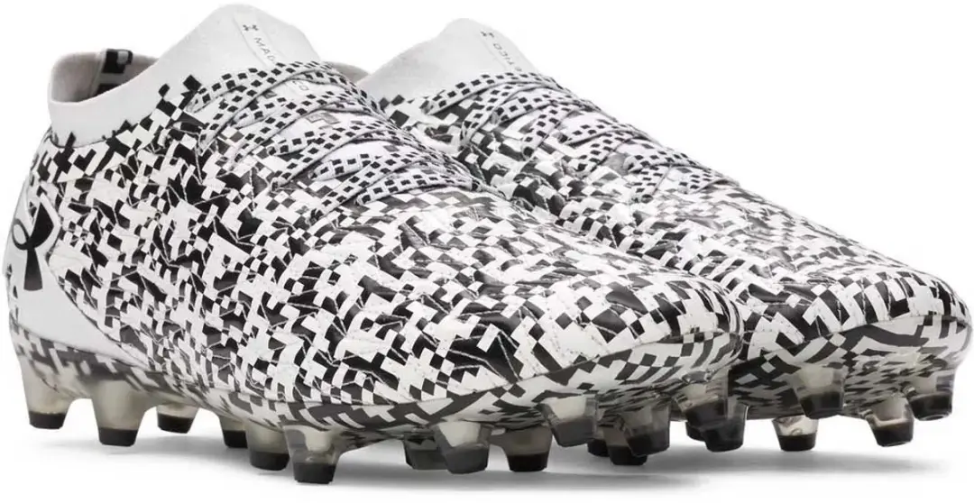 Under Armour Magnetico Pro 5 FG Voetbalschoenen 44.5 - Wit - afbeelding 6 van 6