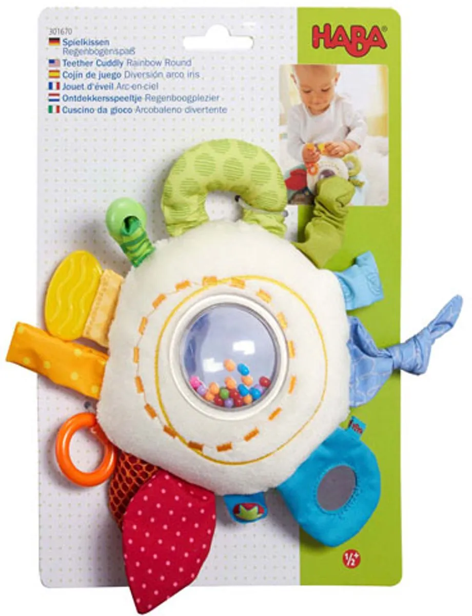 Haba Regenboogplezier Ontdekkersspeeltje 19cm - Multicolor