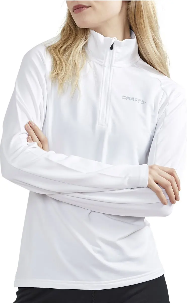 Craft Core Gain Midlayer Sportshirt Dames XS - Wit
