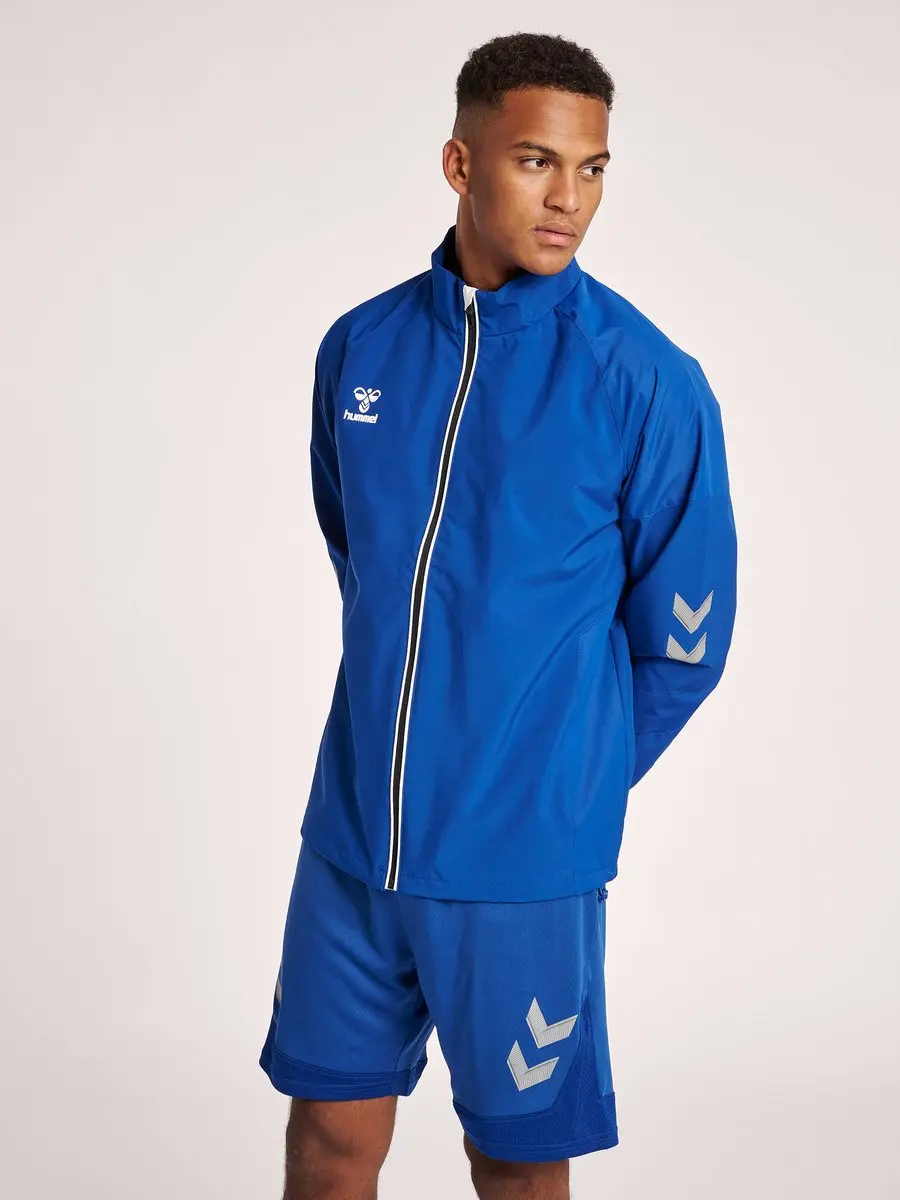 Hummel Lead Training Jas - True Blue - afbeelding 6 van 6