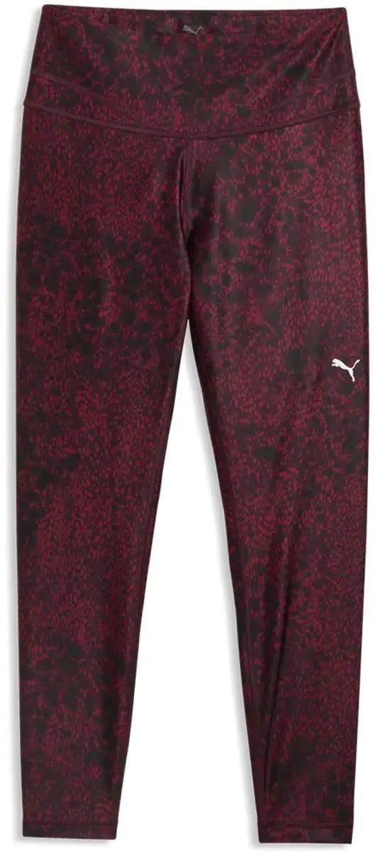 PUMA Tropical Speed AOP Hoge Taille Leggings - M - Rood