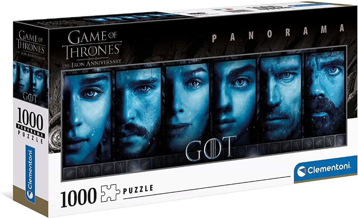 Clementoni Game Of Thrones Panorama Puzzel 1000 Stuks