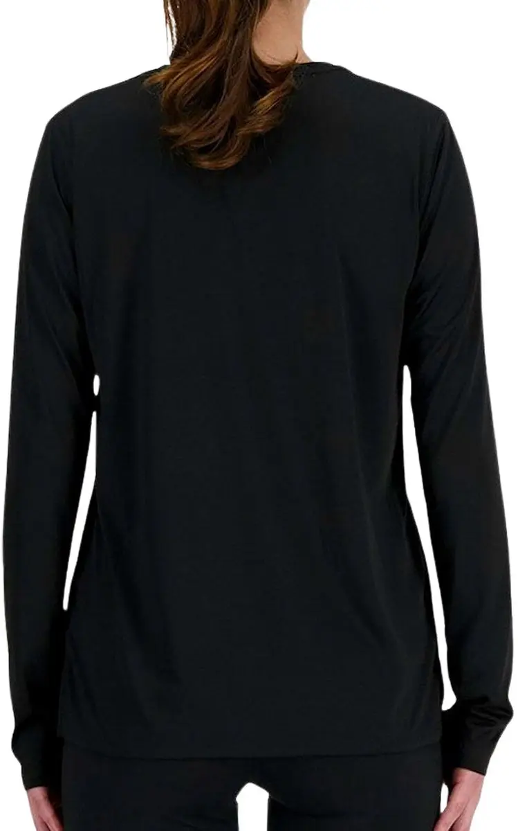 New Balance WT41225 Sport Essential Longsleeve Dames - XL - Zwart