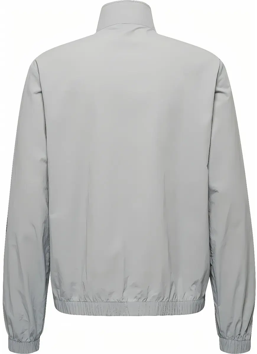 Hummel Celab Wov Zip Jacket - Trainingsjack - S - Zilver