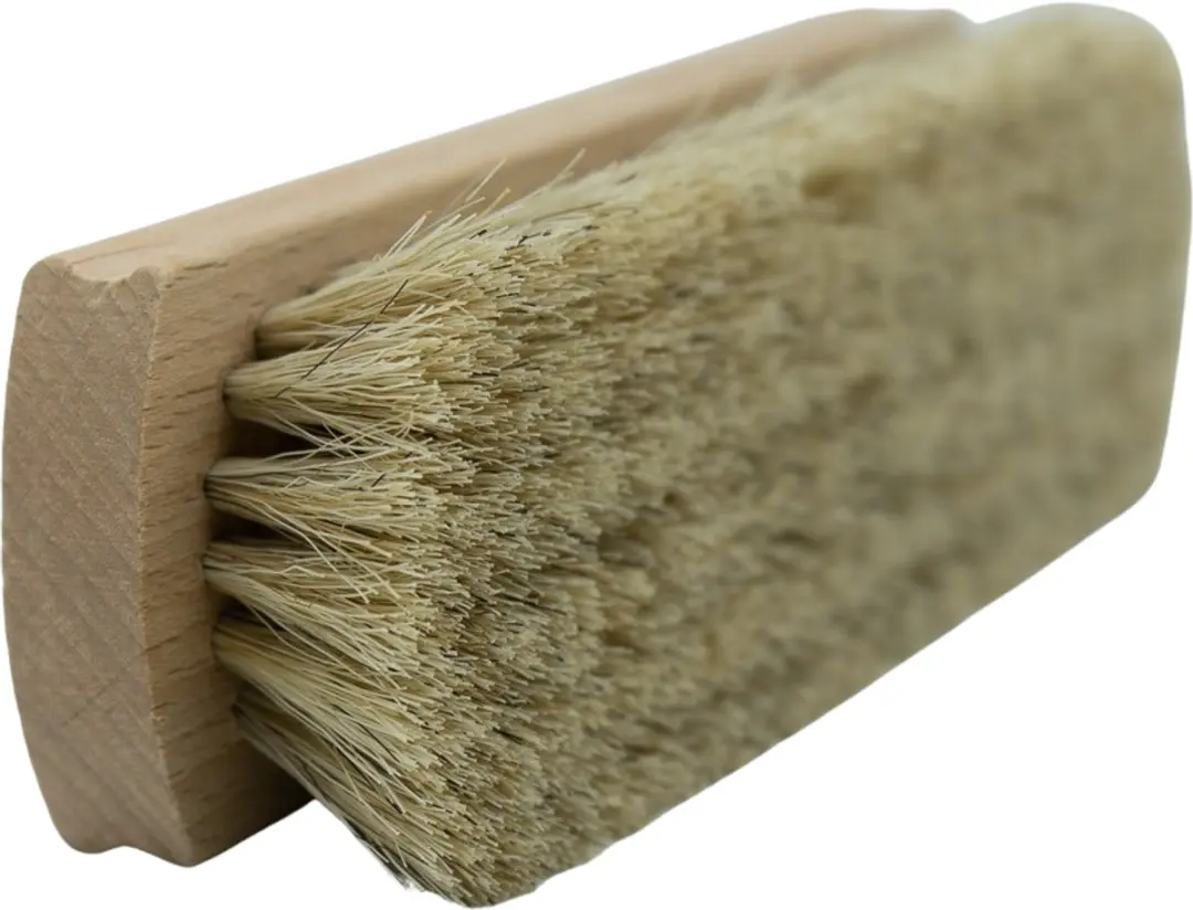 Luva Schoen Uitwrijfborstel 16cm - Wit