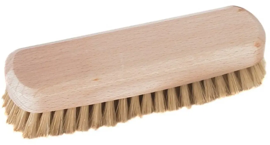 Luva Schoen Uitwrijfborstel 16cm - Wit