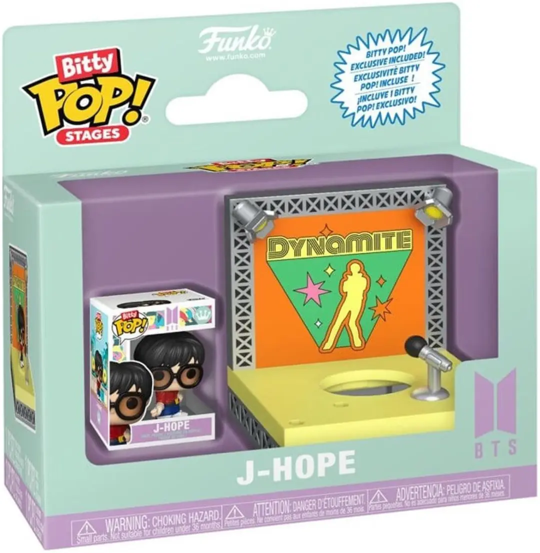 Funko BTS Bitty POP! J-Hope Dynamite - FK86735 - 2,5 cm - Multicolor