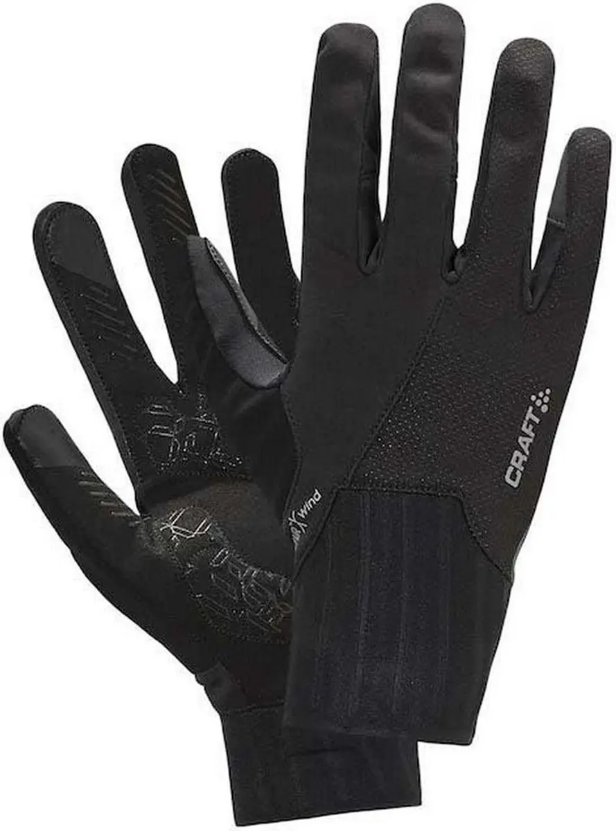 Craft All Weather Fietshandschoenen - Maat 10 - Zwart