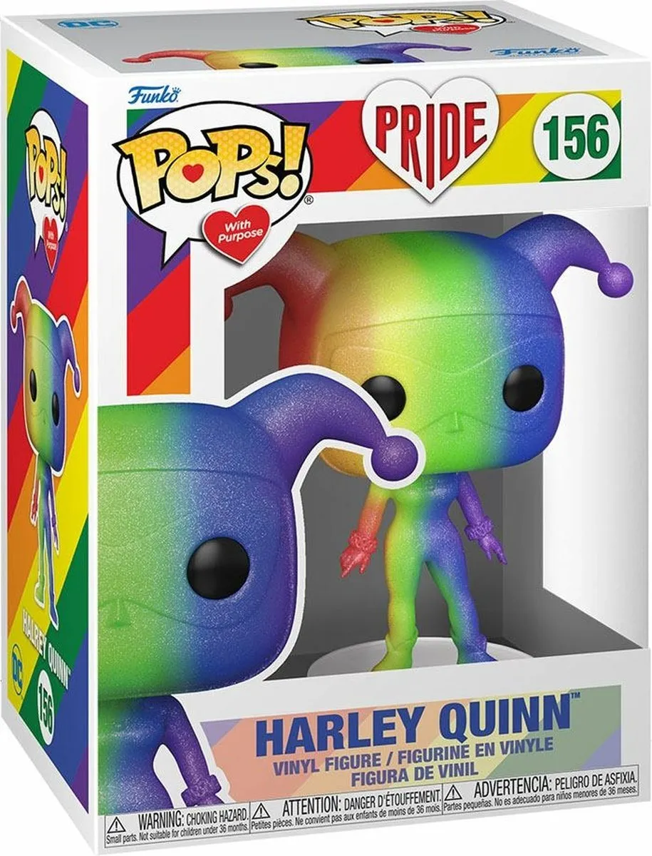 Funko Batman DC Comics POP! Harley Quinn Pride 2022 65895 - Regenboog