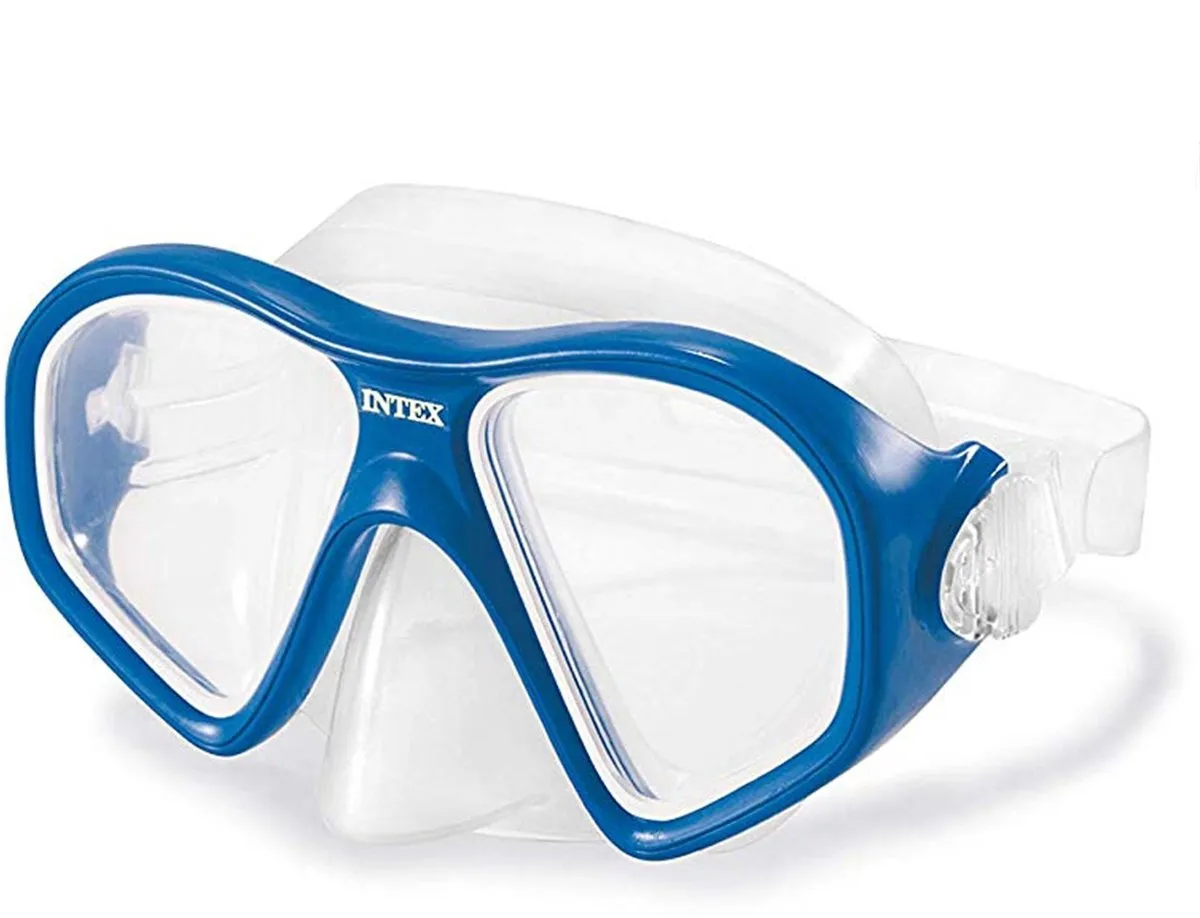 Intex Reef Rider Snorkelset - 2-delig - Zwart/Grijs