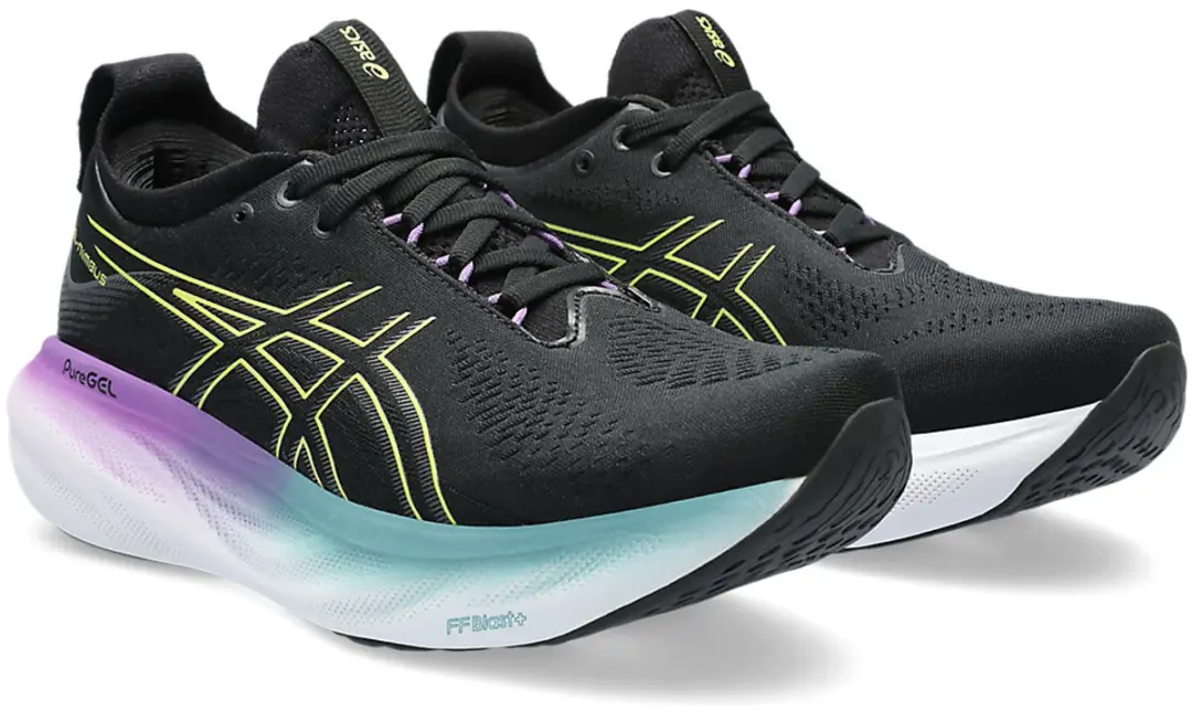 ASICS Gel-Nimbus 25 Hardloopschoenen - Vrouwen 37.5 - Zwart - afbeelding 6 van 6