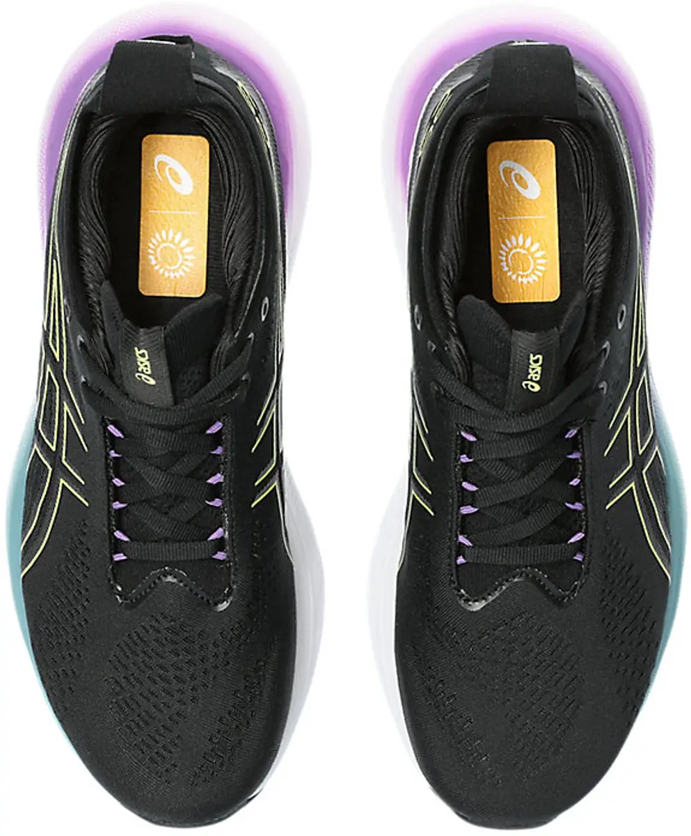 ASICS Gel-Nimbus 25 Hardloopschoenen - Vrouwen 37.5 - Zwart