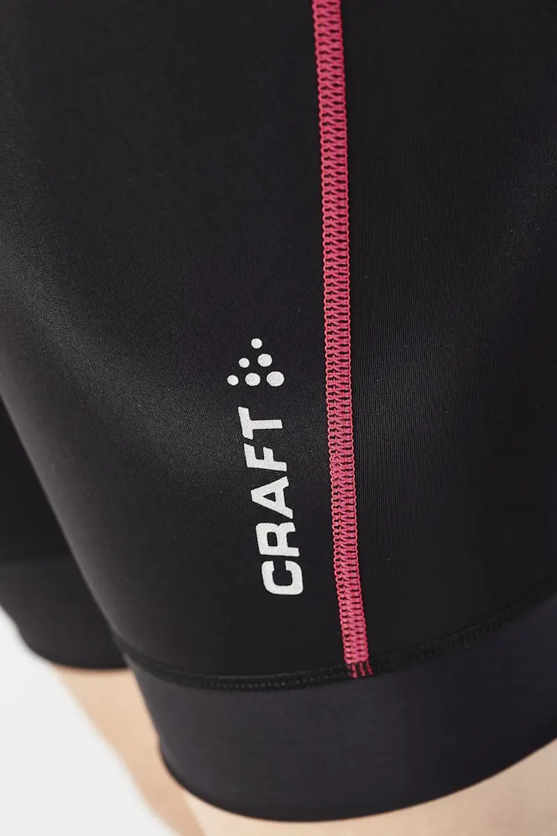 Craft Motion Short Fietsbroek kort dames - XS - Zwart met roze