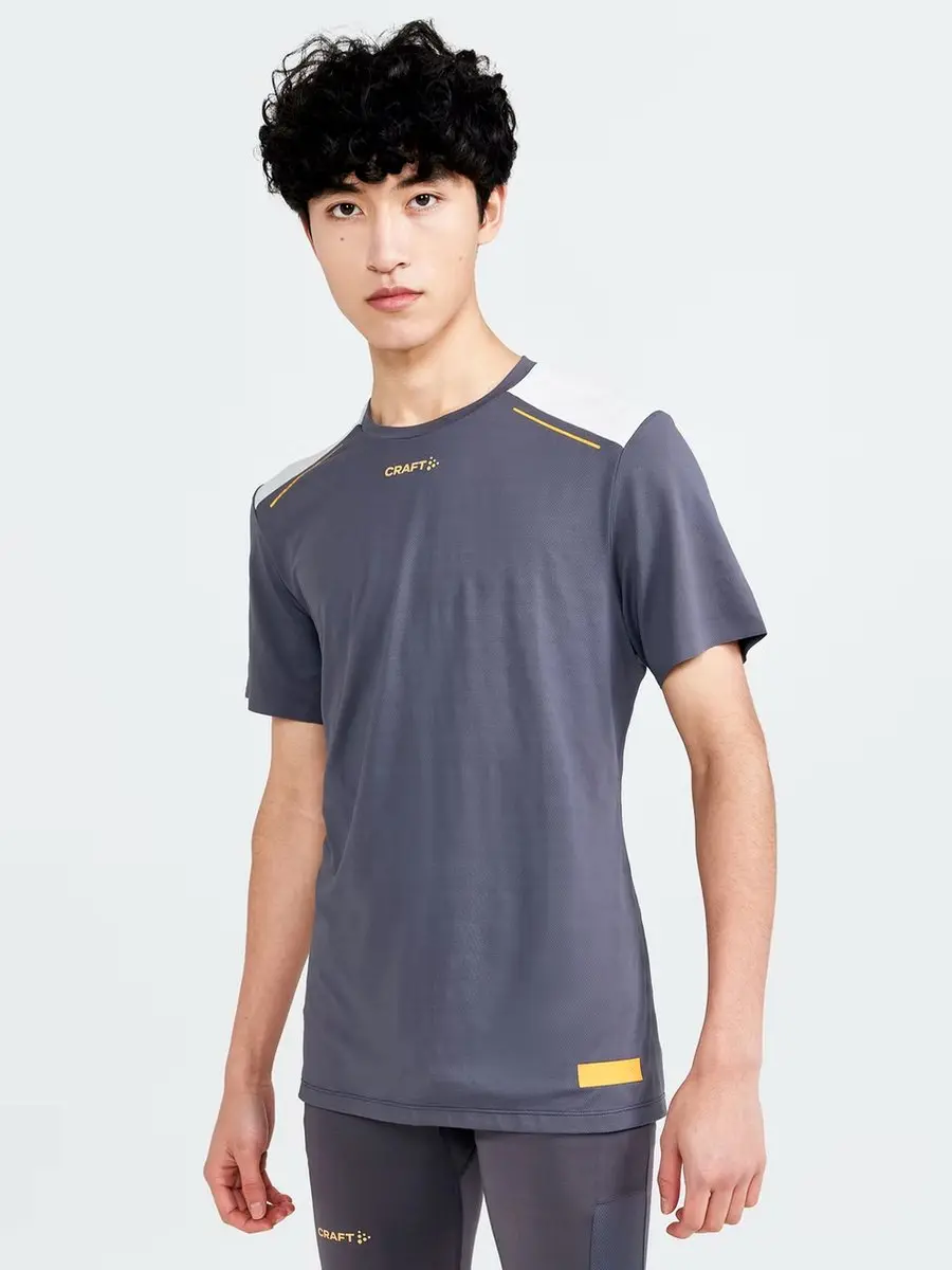 Craft Pro Hypervent SS Heren Sportshirt - S - Donkergrijs - afbeelding 6 van 6