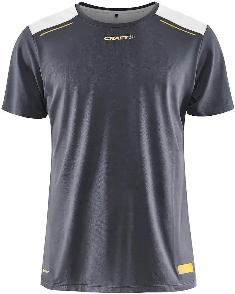 Craft Pro Hypervent SS Heren Sportshirt - S - Donkergrijs