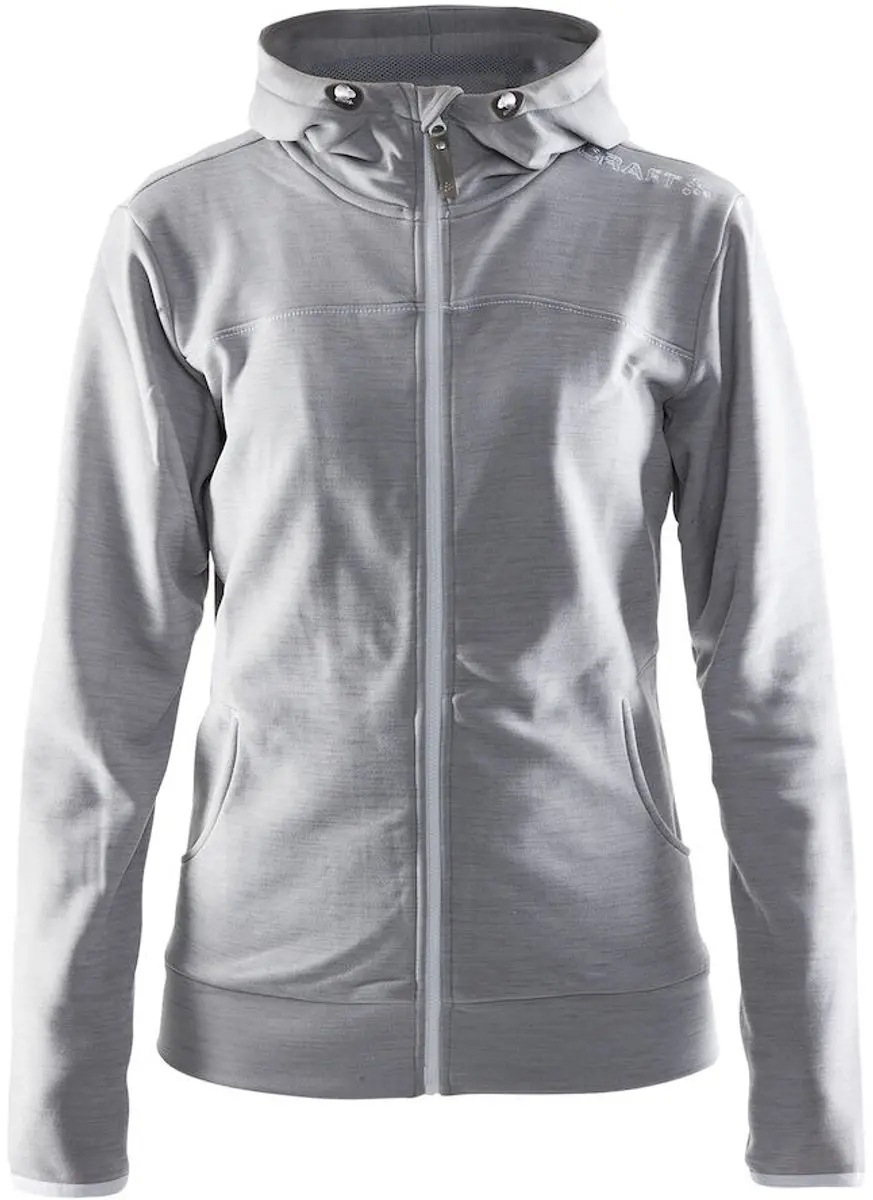 Craft Leisure Full Zip Hood - Grijs - XL