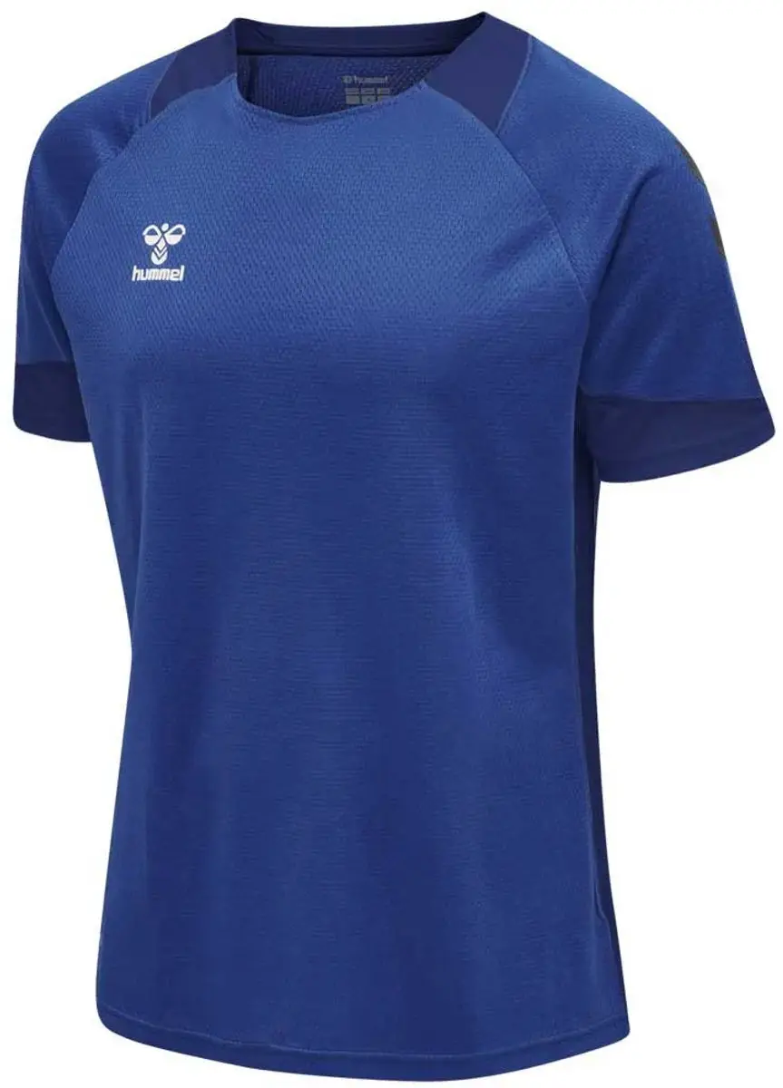 Hummel Lead Poly T-shirt - S - True Blue