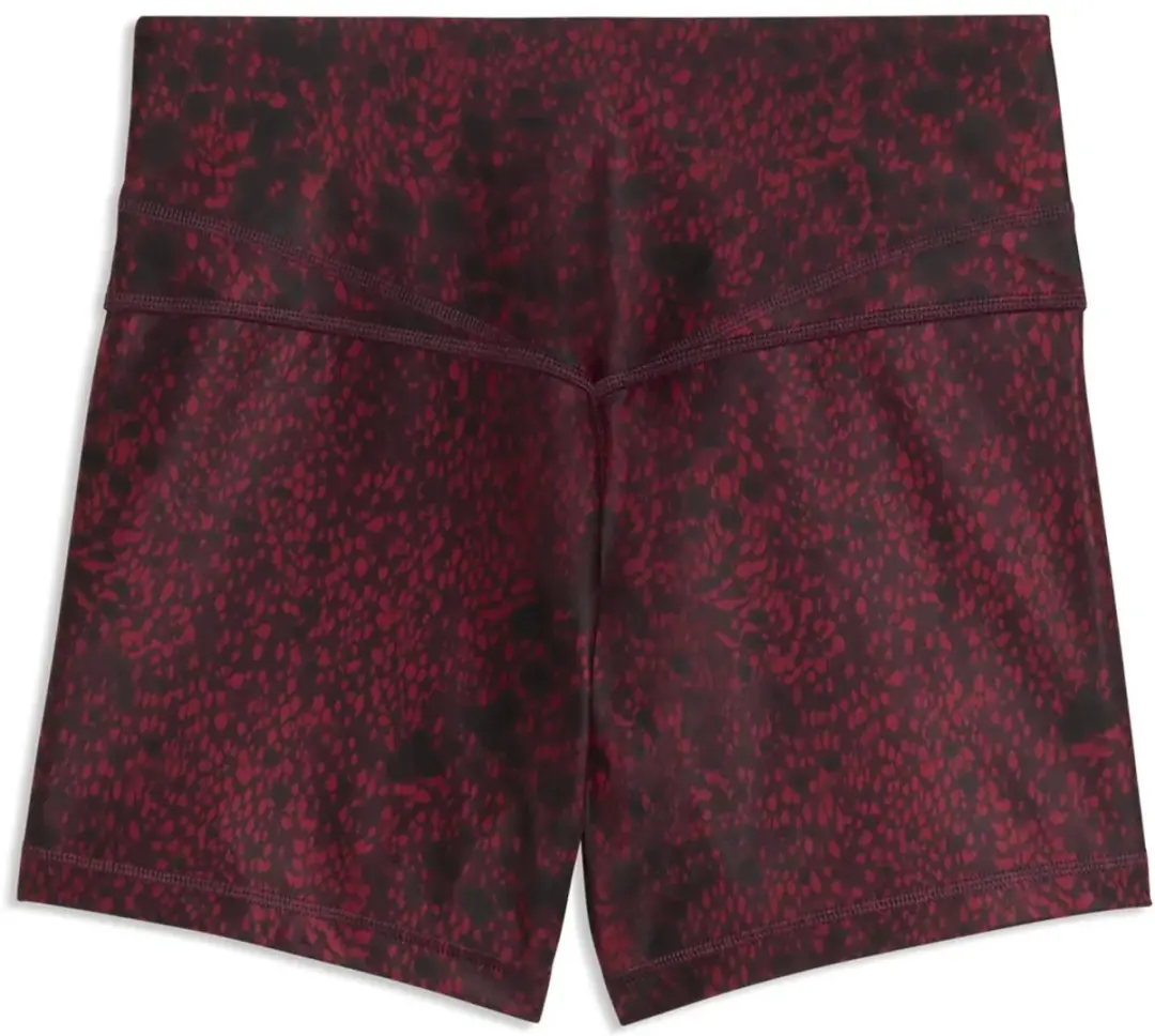 PUMA Tropical Speed 3 AOP Korte Leggings - Rood XS