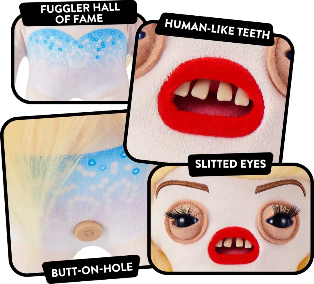 Zuru Fuggler Fugg Stars Knuffel Monster - 23 cm - Meerkleurig