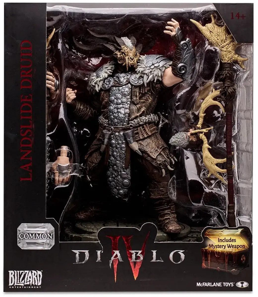 McFarlane Toys Diablo IV Druïdefiguur 15cm - Multicolor