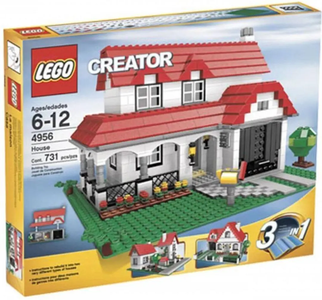 LEGO Creator Huis 4956 - 731 Stukken - Multicolor