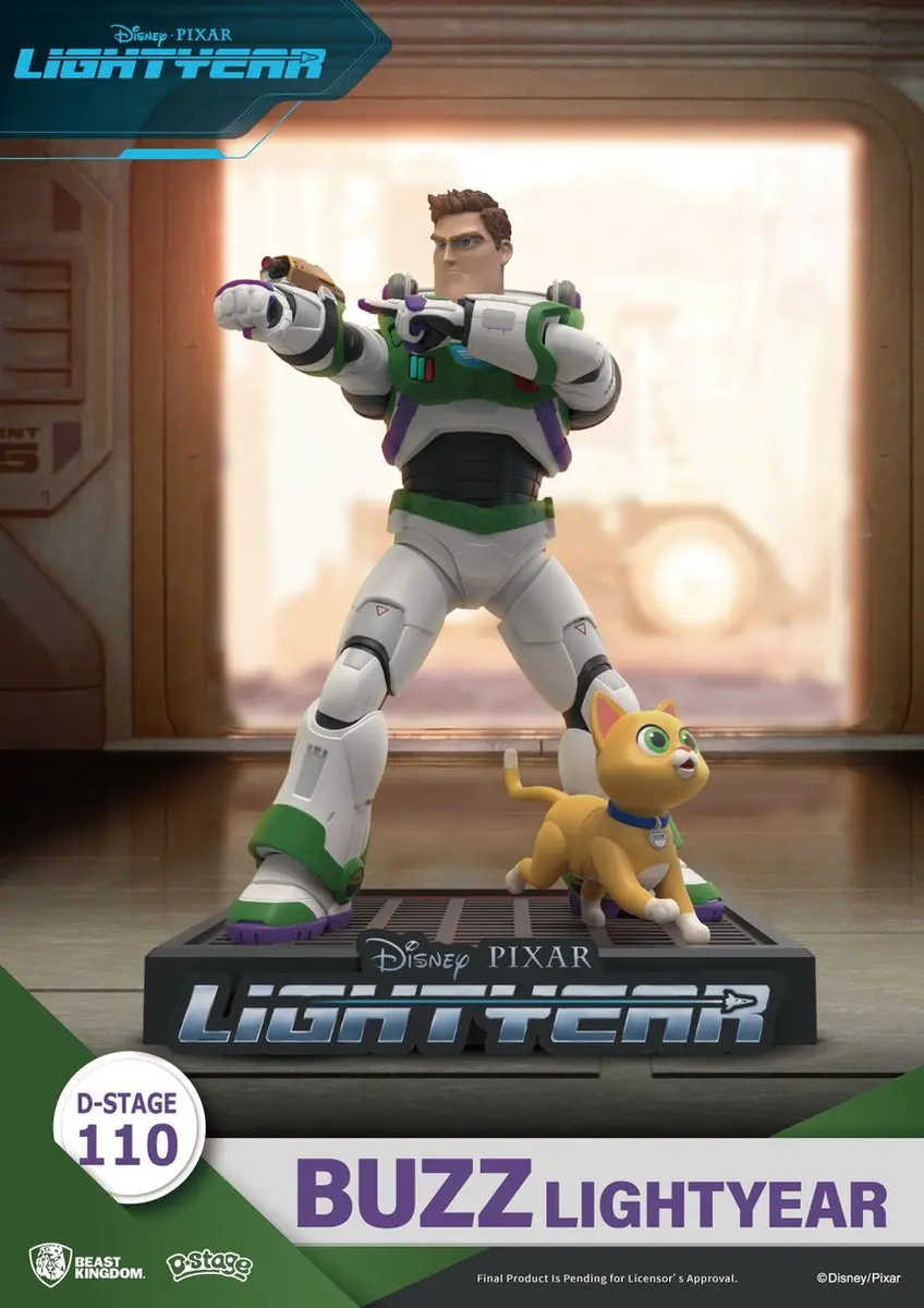 Disney Lightyear Buzz Lightyear D-Stage Diorama 15cm - Multicolor