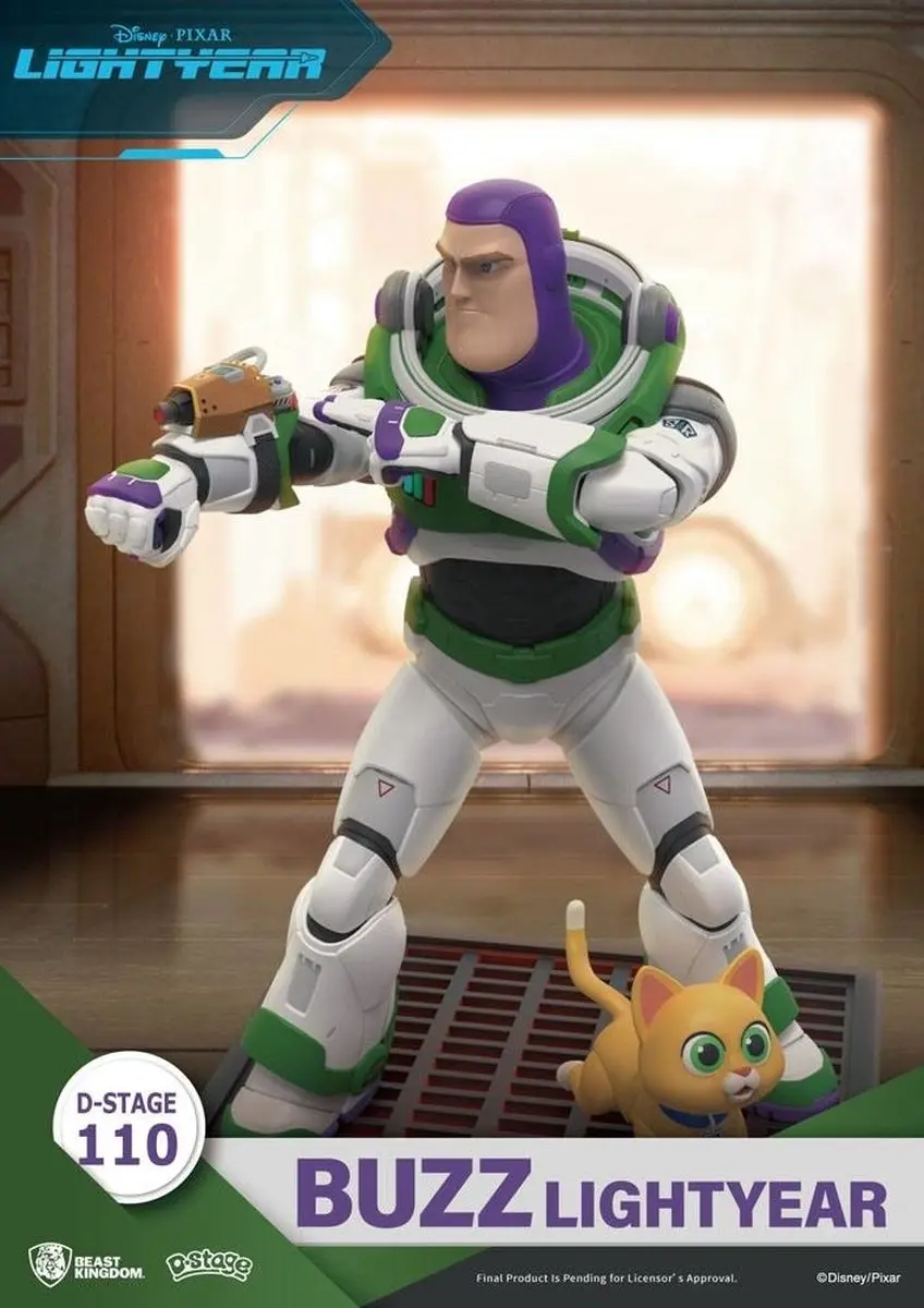 Disney Lightyear Buzz Lightyear D-Stage Diorama 15cm - Multicolor