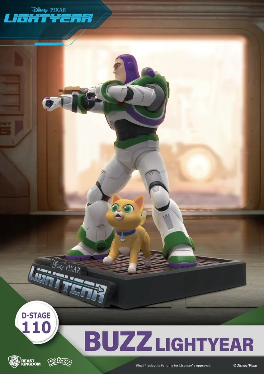 Disney Lightyear Buzz Lightyear D-Stage Diorama 15cm - Multicolor