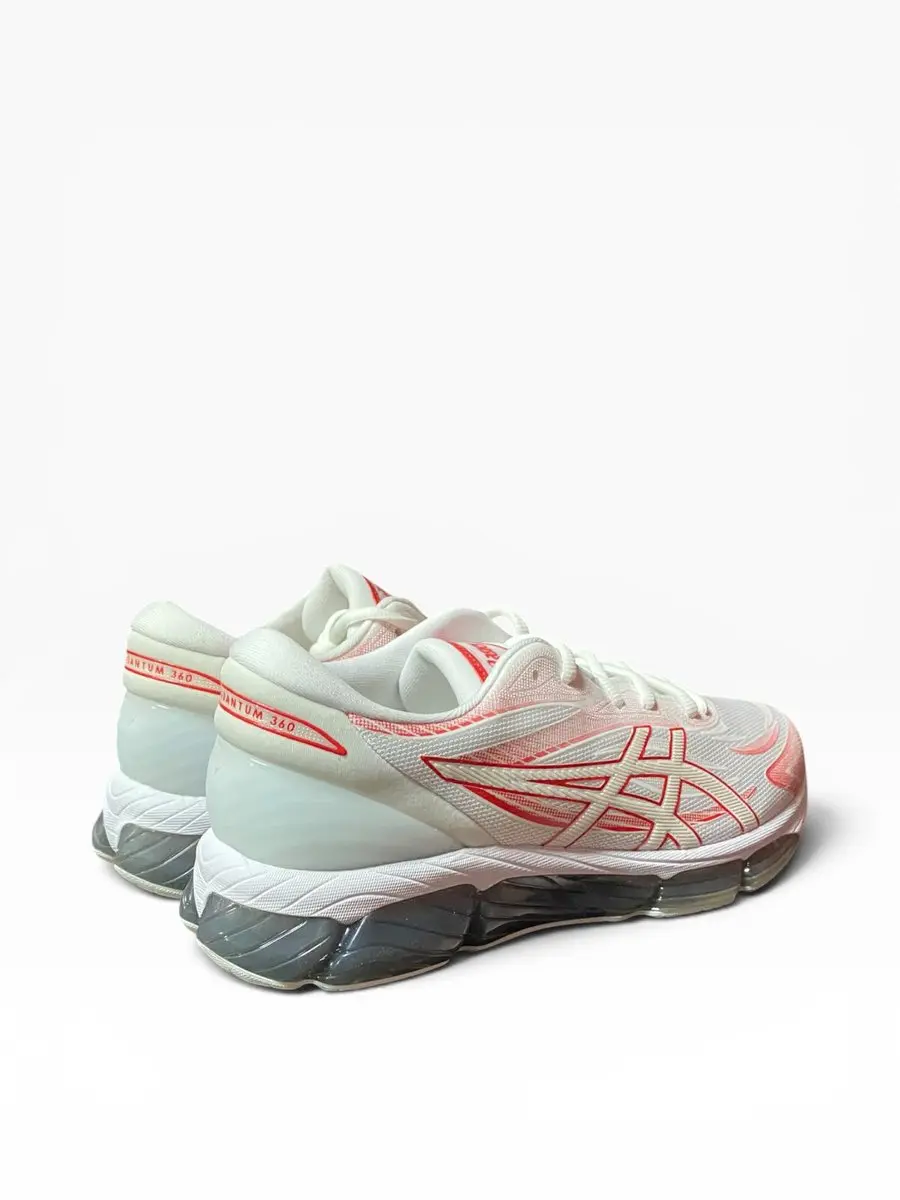 ASICS Gel-Quantum 360 VIII Sportschoenen 42.5 - Wit/Rood/Grijs