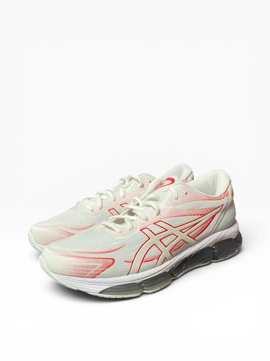 ASICS Gel-Quantum 360 VIII Sportschoenen 42.5 - Wit/Rood/Grijs