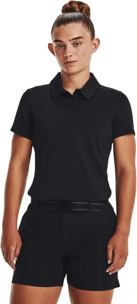 Under Armour Damen UA Playoff Poloshirt M - Wit