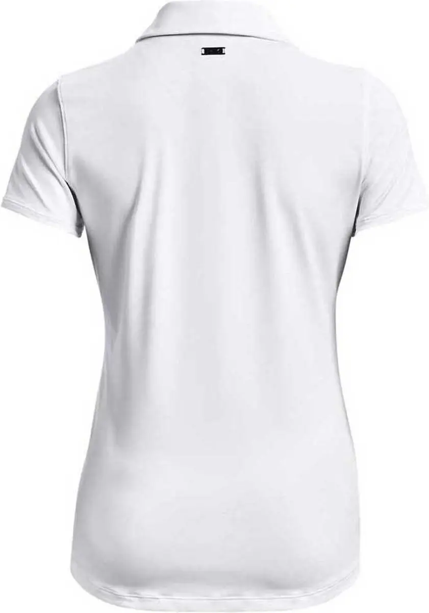 Under Armour Damen UA Playoff Poloshirt M - Wit