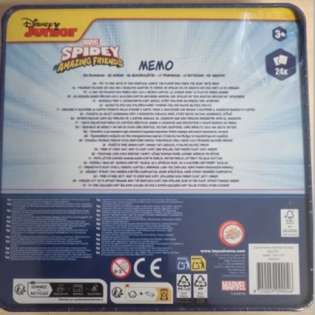 Disney Spidey Memory Puzzelspel - Multi