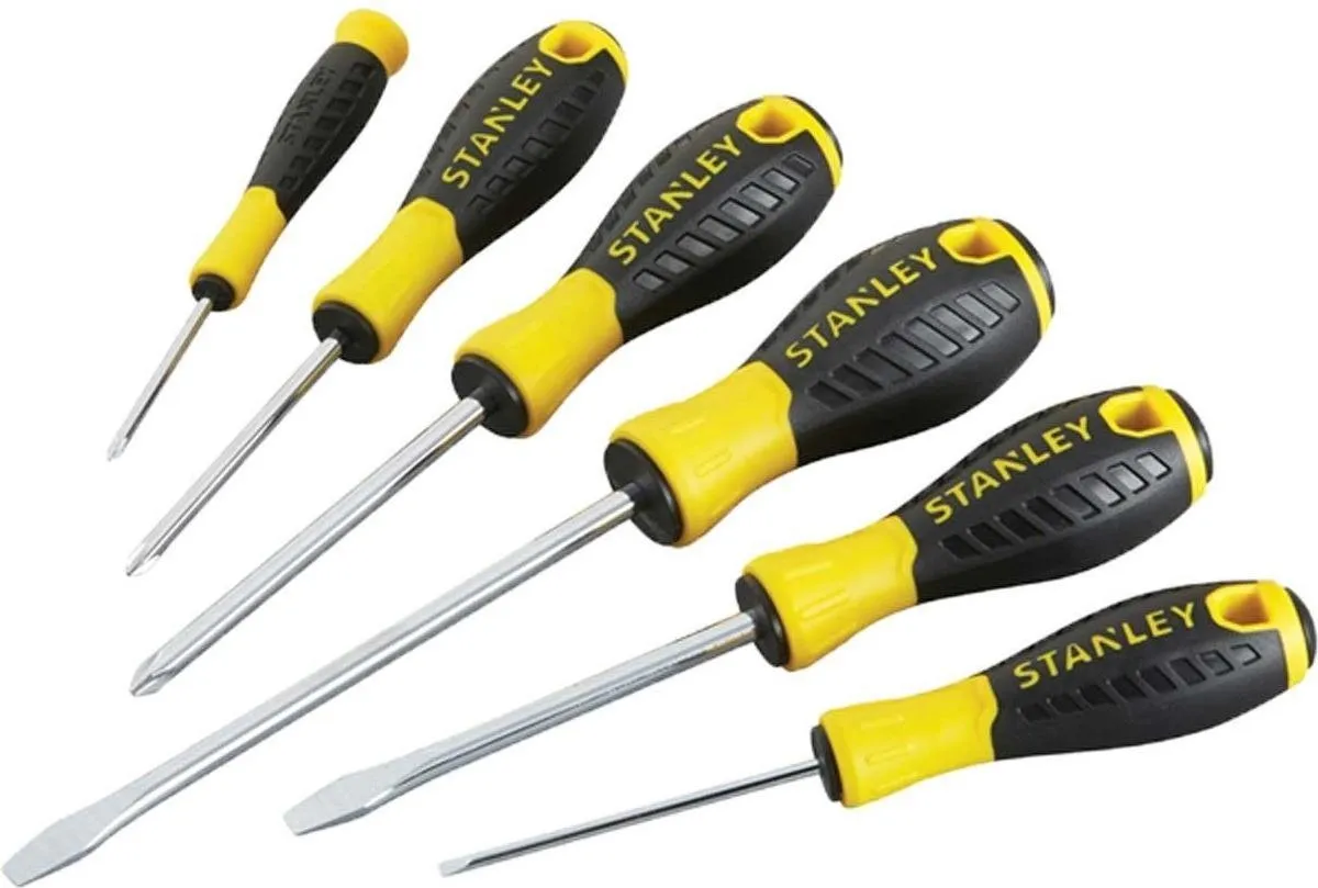 Stanley STHT0-60208 Schroevendraaierset Essential 6-delig