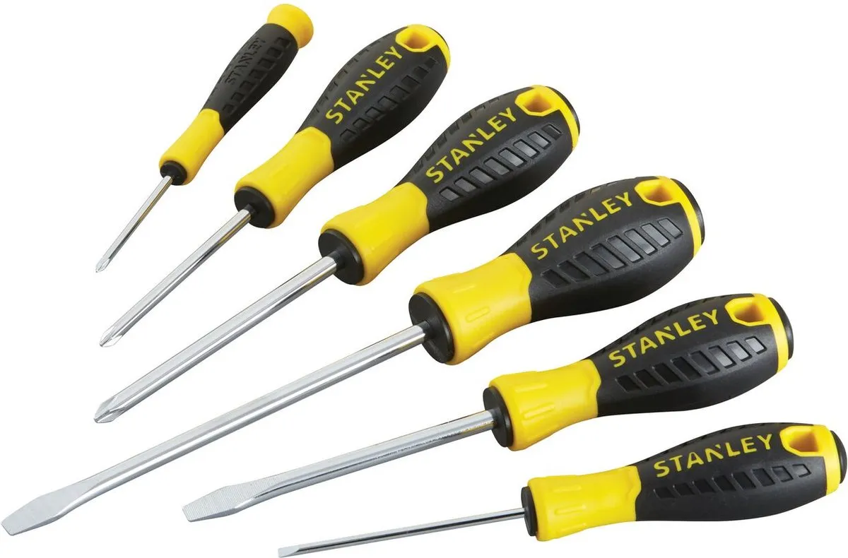 Stanley STHT0-60208 Schroevendraaierset Essential 6-delig