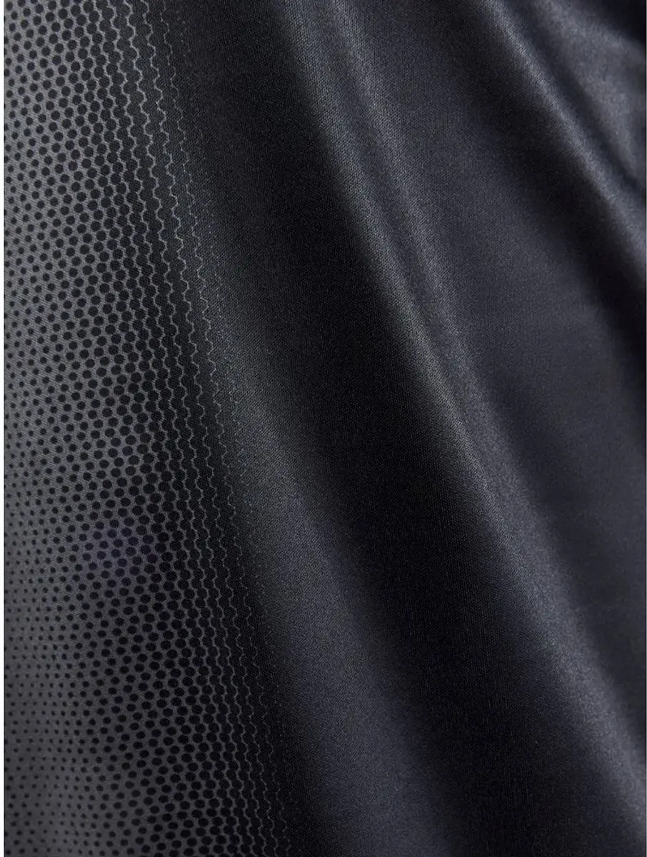 Craft Progress 2.0 Shirt Korte Mouw Heren - L - Zwart/Wit