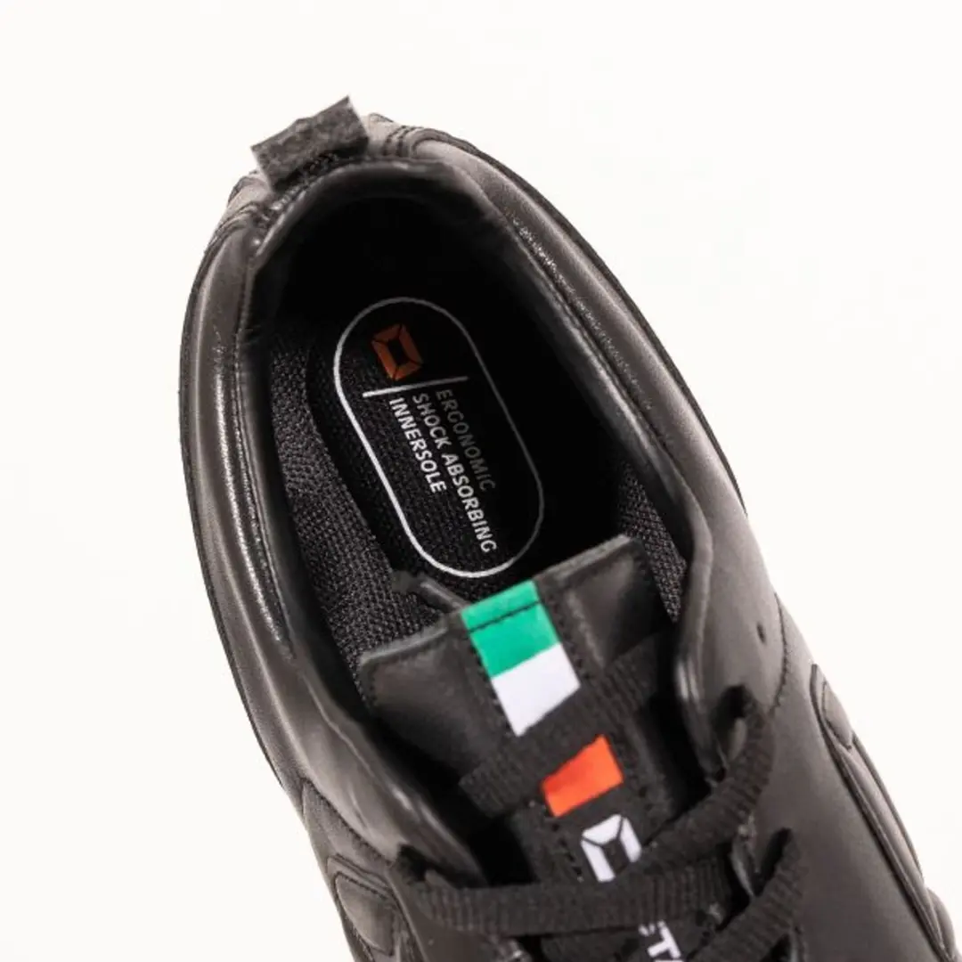 Stanno Nibbio Nero Ultra Firm Ground Voetbalschoenen 45