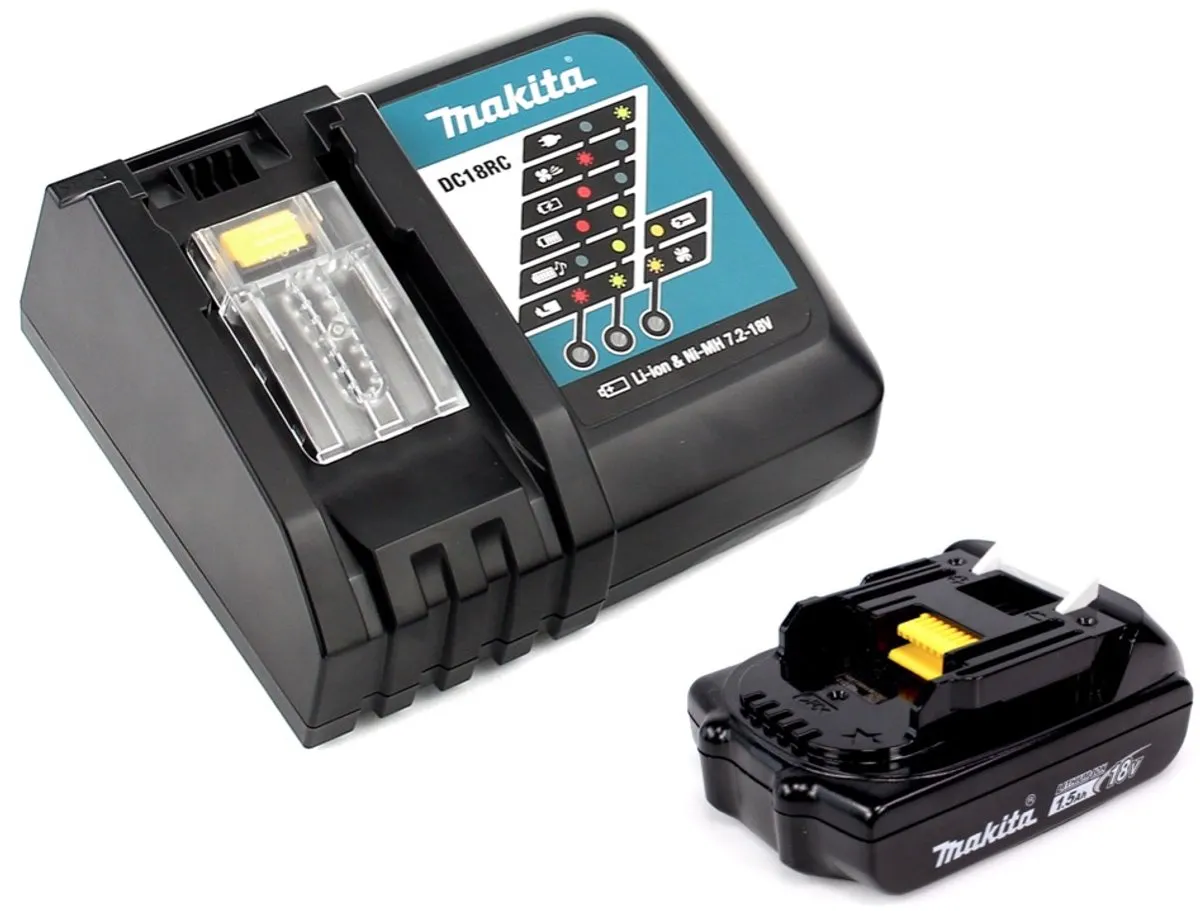 Makita DJV182 RY1J Accu Decoupeerzaag 18V - 3500 r/min - 1x 1,5Ah + Lader + 3 Bladen - afbeelding 4 van 5