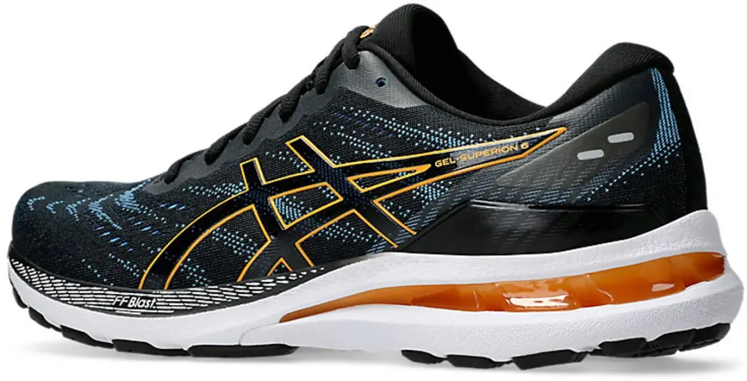ASICS GEL-Superion 6 / Nimbus 23 Hardloopschoen 48 - Zwart/Oranje